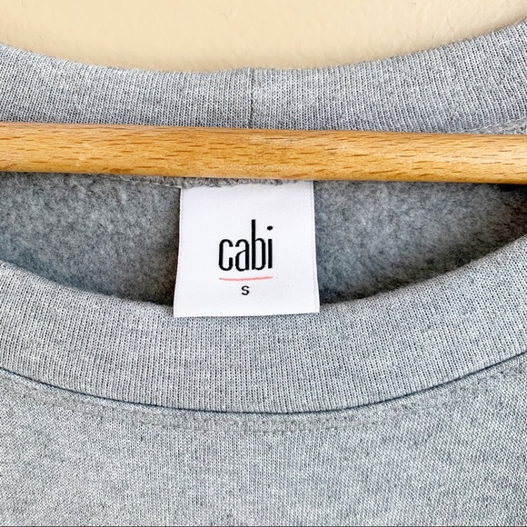 Cabi Flashdance gray sweatshirt dress RELISTED - Picture 4 of 8